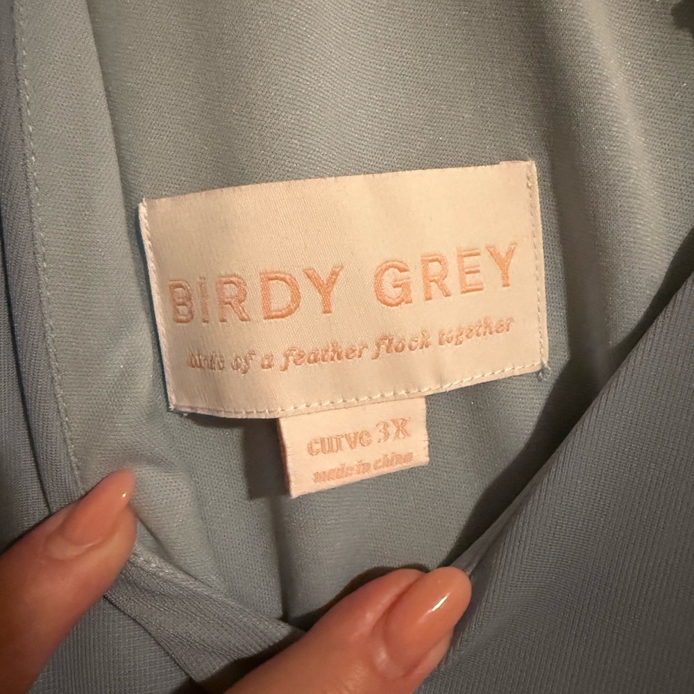 Birdy Grey Hannah dress in Dusty Blue - Picture 5 of 7
